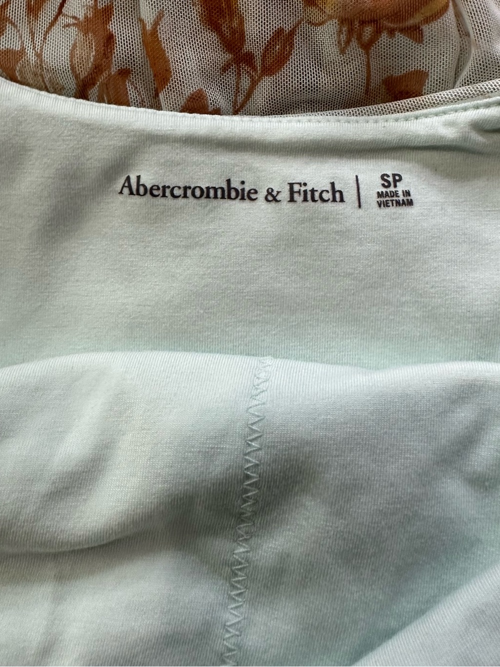 Abercrombie & Fitch Bra-Free Flowy Floral Sheer MIidi-Maxi Dress Size S - Picture 6 of 8